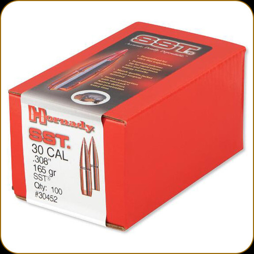 Hornady - 30 Cal - 165 Gr - SST - Polymer Tip - 100ct - 30452