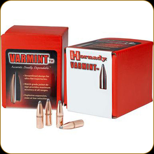 Hornady - 25 Cal - 75 Gr - Varmint - Flat Base HP - 100ct - 2520