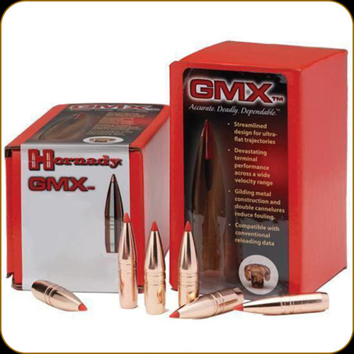 Hornady - 6.5mm - 120 Gr - GMX - Boat Tail Lead Free - 50ct - 26110