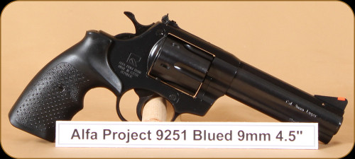 Alfa Proj - 9251 - 9mm - Classic, Blued, 4.5"