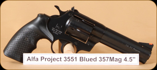 Alfa Proj - 3551 - 357Mag - Blued, 4.5"
