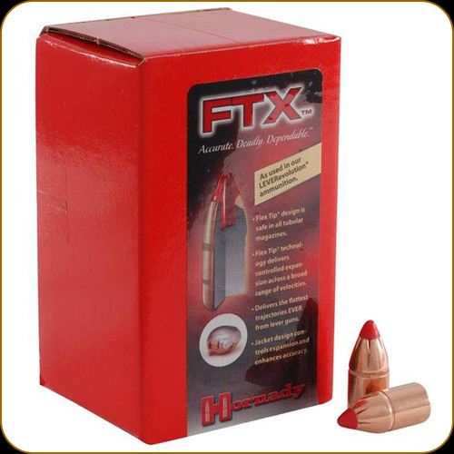 Hornady - 338 Cal - 200 Gr - FTX - Polymer Tip - 100ct - 33104