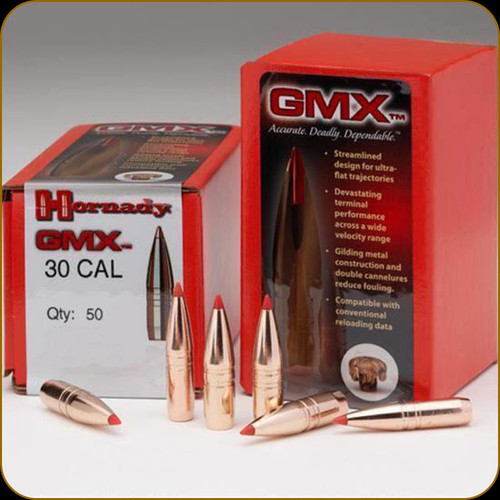 Hornady - 338 Cal - 185 Gr - GMX - BT - 50ct - 33270