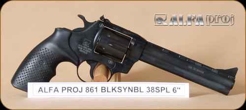 Alfa Proj - 38Spl - 861 - Blued, 6"