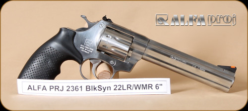 Alfa Proj - 2361 - 22LR/22WMR - BlkSyn/SS, 6"