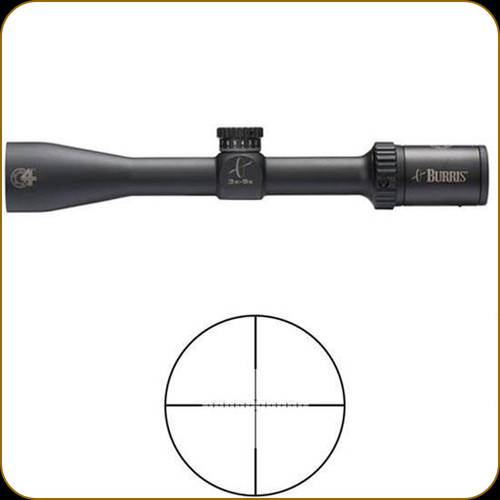 Burris - C4 Plus - 3-9x40mm - 270 Win - C4 Wind MOA Ret -Custom 270 Win - Clicker and Windmap - 200328