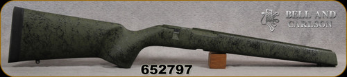 Bell and Carlson - CZ 527 Varmint Style - Detachable Magazine - Olive Green with Blackweb