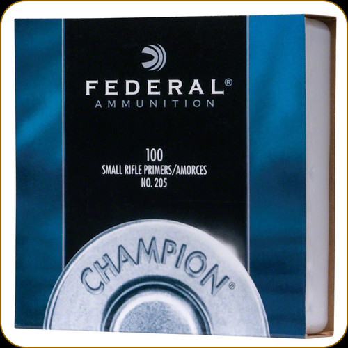 Federal - Champion - Small Rifle Primers - No. 205 - 100ct