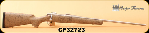 Consign - Cooper - 6.5Creedmoor - Model 54 Excalibur - Tan w/Black Web Synthetic Stock/Stainless, Fluted, 24"Barrel, 1.5lb Trigger