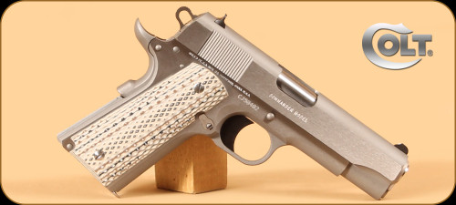 Colt - 45ACP - 1991 - Commander, Series 80, 2 Magazines, SS/G10 Grips, 4.25"