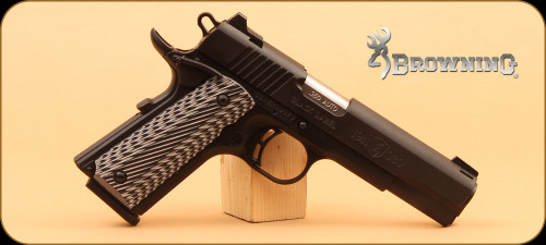 Browning - 1911-380 - 380Auto - Black Label Pro, G10 Grip, 3 Dot Sights, 4.25"