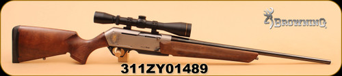 Consign - Browning - 243 Win - ShortTrac - Wd/Bl/Chrome Plated Chamber, 22", Leupold VX-I 3-9x40 Duplex, Talley lightweights