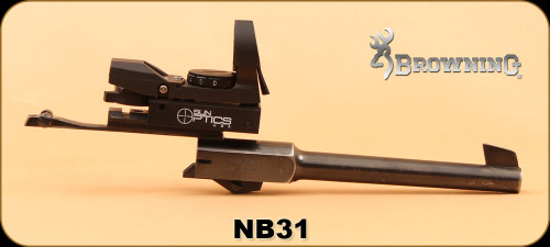 Consign - Browning - 22LR - Nomad/Challenger/Medalist Barrel - Blued, 6.75", c/w Sun Optics Red Dot