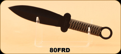 Consign - Cold Steel - Shanghai Shadow - Dagger - 6.5" Blade, 13.25" Overall Length, Made from solid piece of 1055 carbon steel, with tough spring temper, twin hollow ground edges