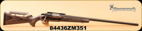 Consign - Browning - 223Rem - A-Bolt Target Model - Satin Laminate/Matte Blued, 28" Heavy Bull barrel, c/w EGW SA Picatinny Rail