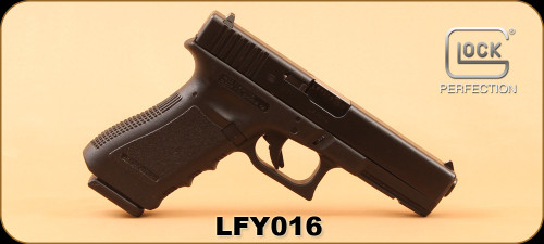 Consign - Glock - 9mm - Model 17 - Blk, 4.49"Barrel, c/w original hard case, 6 magazines, 2 holsters