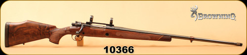 Consign - Browning FN - 308NormaMag - Safari - Belgium Browning High Power Safari Grade, Walnut/High Gloss Blued, 28"Barrel, Factory Muzzle Brake, c/w 1"rings