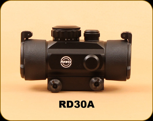 Consign - Hawke - Red Dot 1x30 - 5 MOA Dot (Red & Green illumination), Fixed Focus, 9-11MM Rail