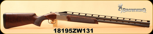 Consign - Browning - 12Ga/3"/30" - Citori 725 High Rib Sporting - O/U - Walnut/Polished Blued, Adjustable Comb, c/w 5 Browning chokes, 2 Briley Skeet Chokes, in original box w/ factory accessories