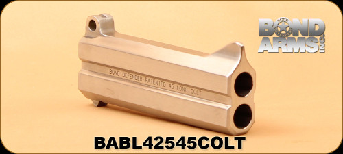 Bond Arms - .45 Colt - 4.25" Interchangeable Barrel - Stainless Steel