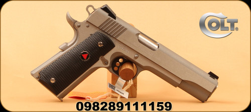 Colt - 10mm - 1911 FS Delta Elite - Single Action - Semi Automatic Pistol - Brushed Stainless, 5" Barrel, 8rds, Mfg# 02020XE