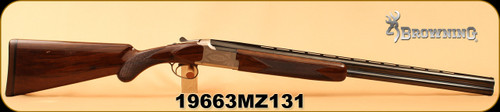 Consign - Browning - 20Ga/3"/27" - 28"/2.75"/27" - Citori Lightning Feather Combo - Gloss Black Walnut/Polished Blued, Lightweight Alloy Receiver - In original Fitted Leather Hard Case