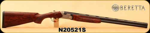 Consign - Beretta - 20Ga/3"/26" - SV10 Perennia I - Over/Under - Oil-Finish Walnut/Engraved Receiver/Blued Barrels, Optima-Bore HP, Includes Factory Case, lock, 5pc. Optimachoke High Performance choke tubes