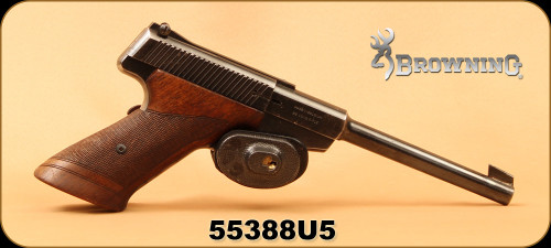 Consign - Browning - 22LR - Challenger - Wood Grips/Blued, 6.75"Barrel - Made in Belgium, S/N 55388U5