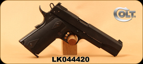 Consign - Colt/Walther - 22LR - Gold Cup Trophy 1911-22LR - Semi-Auto - Black Rubber Grips/Black Finish, 5"Barrel, c/w 1 magazine - In original case