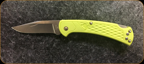 Buck Knives - Slim Ranger - Nail Notch - Chartreuse - 3112GRS1