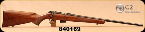 Consign - CZ - 17HMR - Model 452-2E ZKM American - Bolt Action Rifle - American Walnut Stock/Blued, 22.5"Barrel, Pillar Bedded
