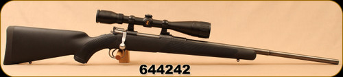 Consign - Husqvarna - 6.5x55AI - Black Synthetic/Blued, 22.5"Barrel, upgraded trigger, c/w Bushnell Legend 4-12x40 scope, duplex reticle