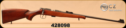 Consign - CZ - 22LR - Model 2E BRNO - Walnut/Blued, 24.7"Barrel, hooded front sight, detachable magazine