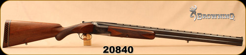 Consign - Browning - 12Ga/2.75"/30" - Superpose - O/U - Walnut/Blued, Pachmayr White Line Recoil Pad, c/w F & M Chokes - In Hard Case