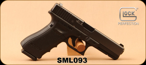Consign - Glock - 40S&W - Model 22 Gen4 - Black  Finish, 4.9"Barrel, c/w 4 Snap-Caps, 4 magazines, Belt & Attachments - In Black hard plastic case
