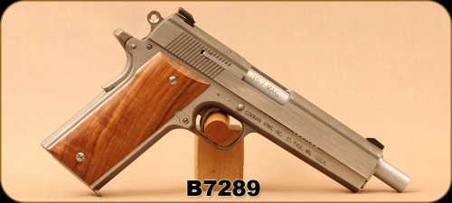 Consign - Coonan - 357Mag - Model B - Wood Grips/Stainless Finish, 6"Barrel, c/w 38 Special kit