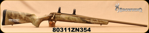Consign - Browning - 30-06Sprg - X-Bolt Hells Canyon Speed - A-TACS AU Synthetic Stock/Burnt Bronze Cerakote, 22"Fluted, Threaded Barrel, Mfg# 035498226, M.Carbo Upgraded Trigger Spring, 30mm Leupold Rings - Only 44 rounds fired