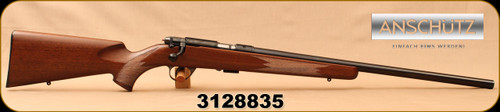 Consign - Anschutz - 22LR - 1710 D HB - Bolt Action Rifle- Classic Walnut Stock Satin Finish/Blued Metal Finish, 23" Heavy Barrel, 5 Round Magazine, Single Stage Trigger, Mfg# 2202095 - c/w Talley Rings, Spare Action Screws - In original box