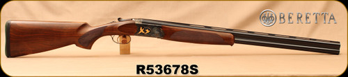 Consign - Beretta - 12Ga/3"/28" - Model 687 Silver Pigeon V - High Grade Walnut/Engraved Case Hardened Receiver/Blued, 3 Chokes(F,M,C) - In original hard case - Less than 250rds