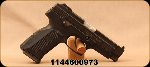 Consign - Baikal - 9mm Luger - Viking MP-446C - Semi-Auto - Black Synthetic Grips/Black Finish, 4.5"Barrel, c/w 2 magazines - In original box