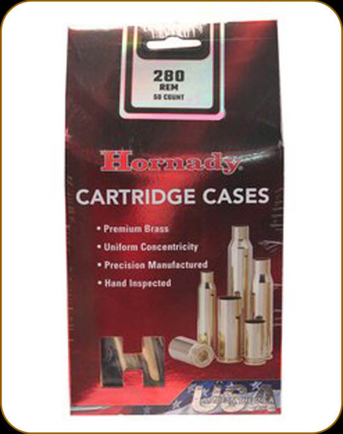Hornady - 280 Rem - Unprimed Brass - 50ct - 8638