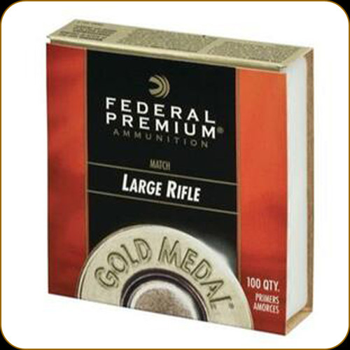 Federal - Large Rifle Match Primers - Gold Medal - 100ct - GM210M
