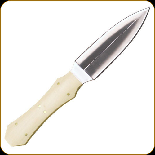 Cimarron - Doc Holliday Knife - Bone Handle w/ Leather Sheath