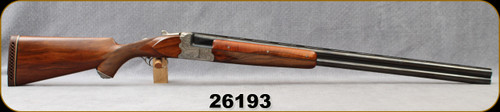 Consign - Continental Arms/A.Jos Defourny - 10Ga/3.5"/32" - Imperial Crown Grade - O/U - Select Walnut/Engraved Nickel Receiver/Blued Barrels, Made in Belgium, #193 Chokes stamped on underside of barrels, Only 75rds fired