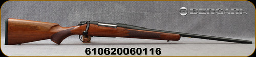Consign - Bergara - 270Win - B-14 Woodsman - Bolt Action Rifle - Walnut Stock/Blued, 24"Barrel, Button Rifled, 1:10" Twist - Oil finish has imperfections/rough texture - New, in original box