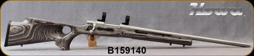 Consign - Howa - 22-250Rem - Model 1500 HB - Grey Laminate Thumbhole Stock/Stainless, 24"Heavy Barrel, c/w 1"Talley Rings - Less than 100 rounds fired