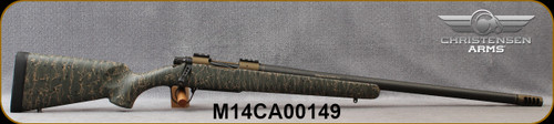 Consign - Christensen Arms - 6.5PRC - Ridgeline - Corlanes Special Edition - Green w/Blk&Tan Carbon Fiber Composite Stock/Burnt Bronze Cerakote, 24"Carbon Wrapped, Threaded Brl, 1:8"Twist, Factory side baffle brake - only 200 rds fired - in orig.box