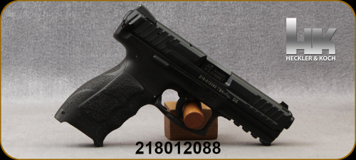 Consign - H&K - 9mm - SFP9 - Striker-Fired Semi-Auto - Black Polymer Frame w/Exchangeable back strap& Grip Panels/Blued, 4.2"Barrel, SF(Special Forces Trigger), - in original case, c/w Bladetech RH Holster, (6)10rd magazines