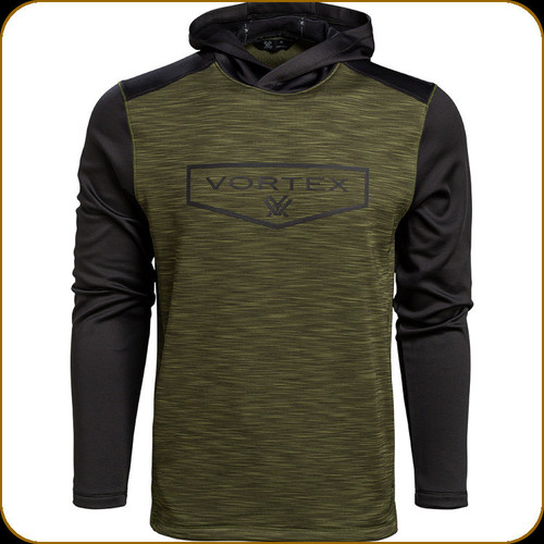 Vortex - Shield Performance Hoodie - Army Green - X-Large - 221-32-RIF-XL