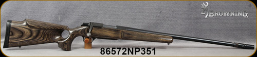Consign - Browning - 22-250Rem - A-Bolt II Eclipse Varmint - Grey Laminate Thumbhole stock/Blued, 22"Barrel, Browning's Ballistic Optimizing Shooting System (BOSS), Trigger Spring Replaced - in original box